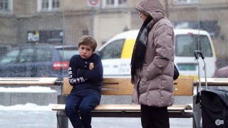 Freezing Boy at Bus Stop Watch the Public Response