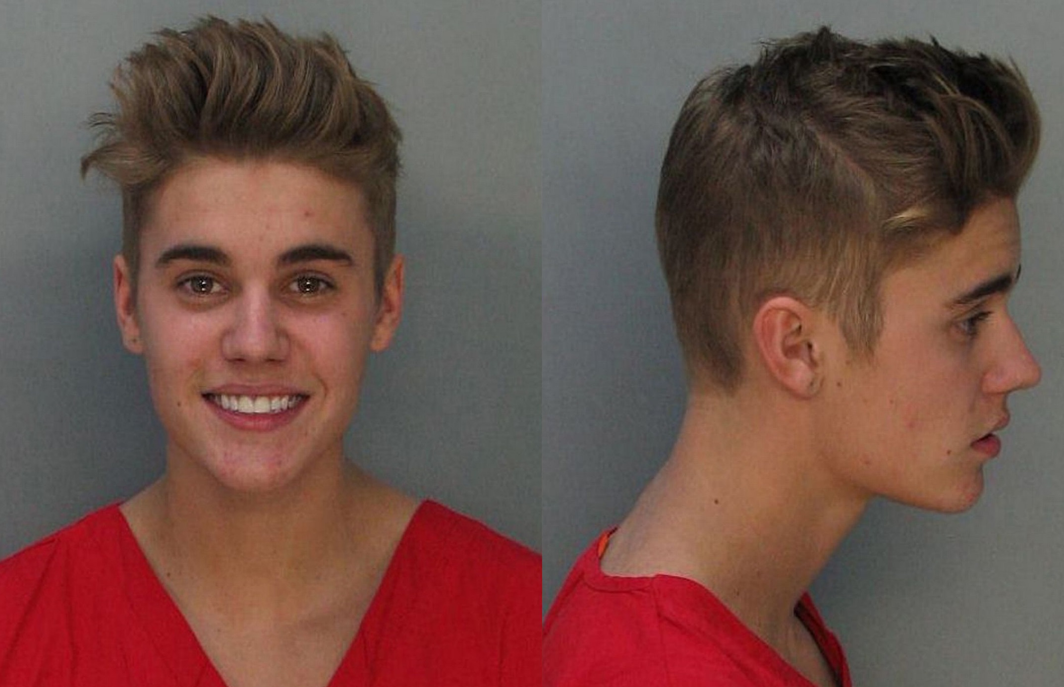 Justin Bieber Stumbling the line: Sobriety Test and Pushup Footage Released