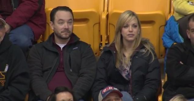 Minnesota Gophers Kiss Cam Sign a Hilarious Hit