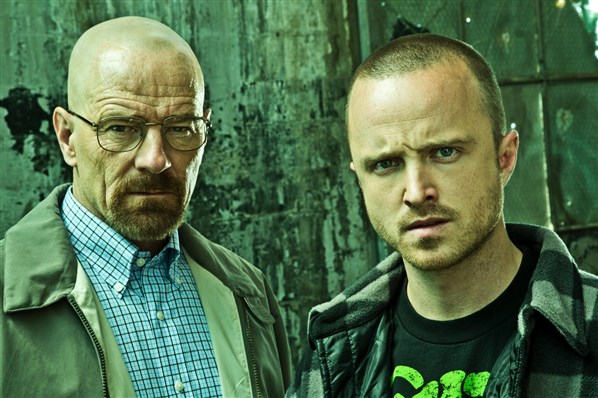 Bryan Cranston and Aaron Paul