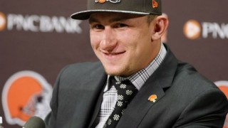sports, cleveland browns, johnny manziel, partying, las vegas