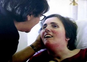 Terri Schiavo and her mother