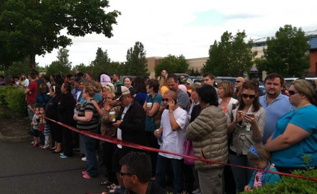 Shaken parents waited to reunite with their kids
