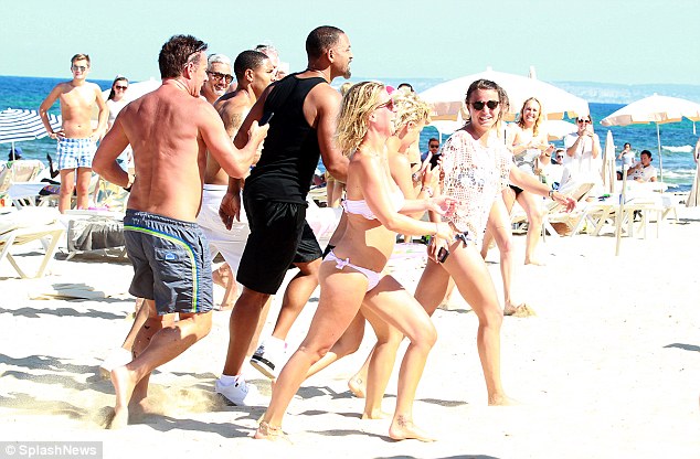 Topless Woman Tries to Take Selfie With Will Smith