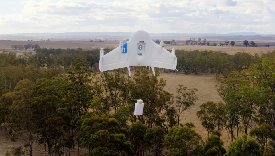 Google Testing Drone Delivery System Called Project Wing