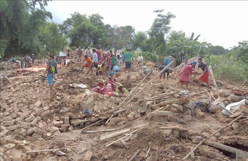 Nepal India Floods Kills More Than 180 and Over 100 Missing