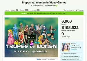 Is Sarkeesian's financial backing relevant to her analysis