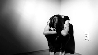 Black and white depression image