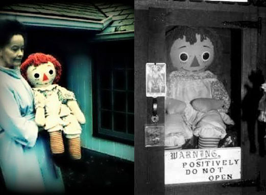 Annabelle in real life.