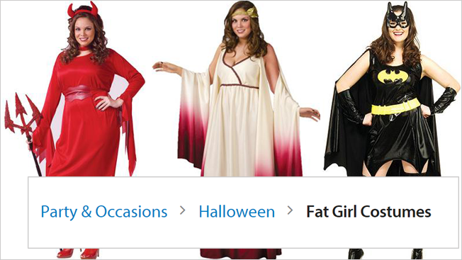 Walmart ‘Fat Girl Costumes’ Cause Social Media Pandemonium