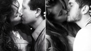 Members of the Duggar family make out