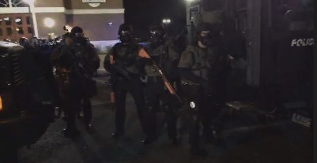 Police Refusing to Allow Peaceful Protest in Ferguson Firing Tear Gas