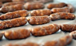 Chorizo pork sausages