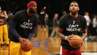 Pictured is LeBron James during practice on Monday Dec. 8th, 2014
