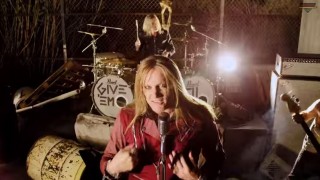 Sebastian Bach performs