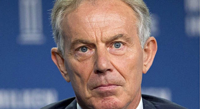 Pictured in an undated photo is former PM Tony Bair