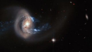 Galaxy NGC 7714 Captured By Hubble