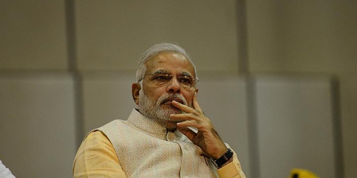 An undated photo of Prime minister Modi