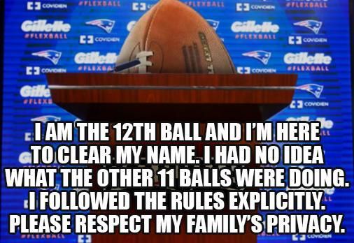 NFL Deflategate meme