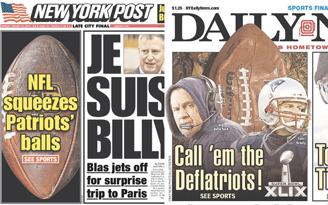 NFL Deflategate the Good, Bad and Hysterical headlines