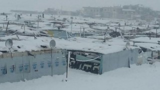 Snow storm active in Middle East