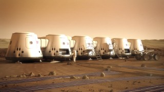 Concept of Mars One capsules