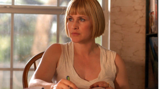 Still from "Boyhood" with Patricia Arquette