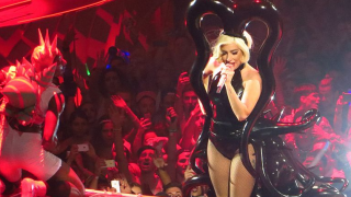 Lady Gaga at concert