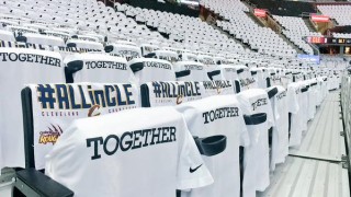 #AllinCle shirts grace the Q and more