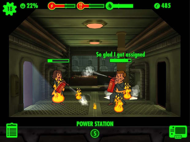 Fallout Shelter assigments