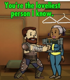 Fallout Shelter's sweet talking