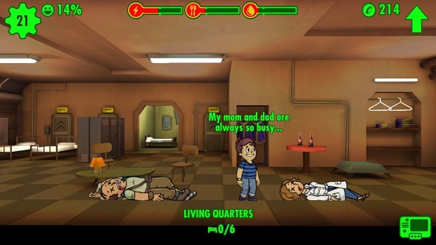 Mom and dad busy Fallout