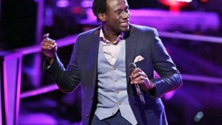 Pictured is Anthony Riley on The Voice