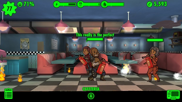 The perfect Fire in Fallout