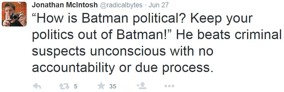 Batman bad man