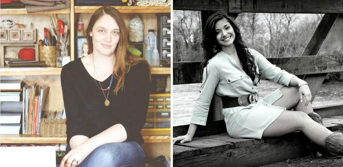 Jillian Johnson (L), Mayci Breaux (R)