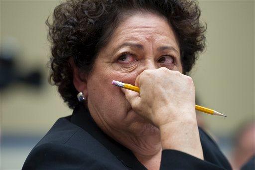 Katherine Archuleta received pressure from both parties to step down.