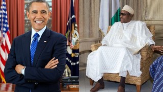 Obama (L) and Buhari (R)
