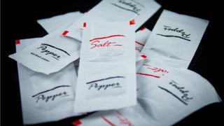 Salt and pepper packets