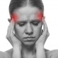 Woman Having A Migraine photostock