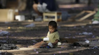 Child living in squalor