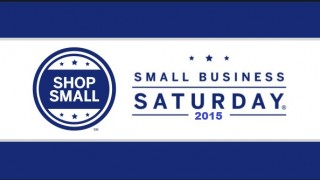 Banner of small business Saturday